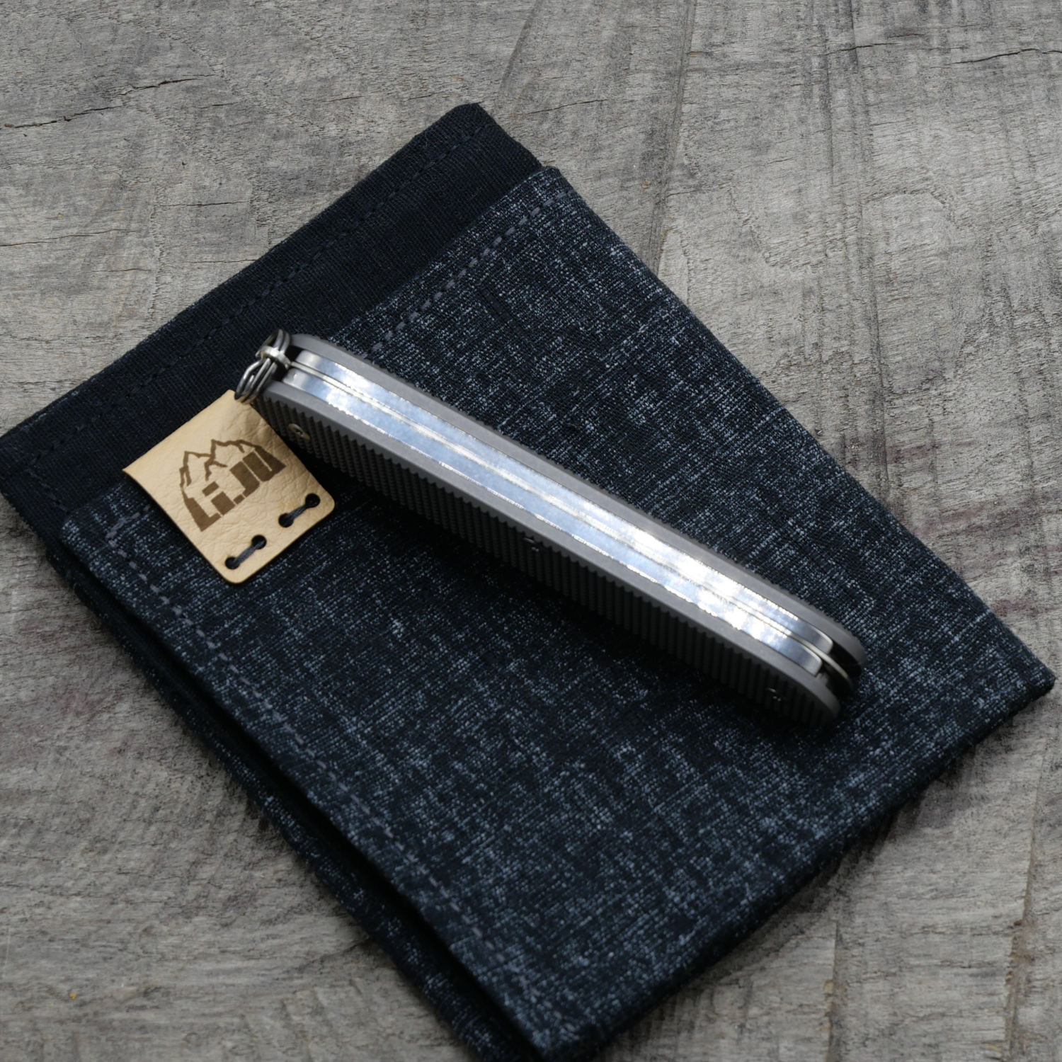 TITAN - OLDCROSS dark wash - PIONEER - Titan Grade 5  (Ti 6AI 4V)  - 93mm